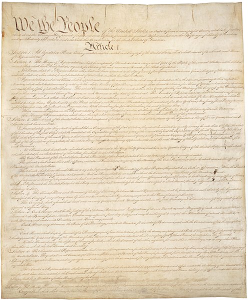 The Constitution of the United States: A transcription